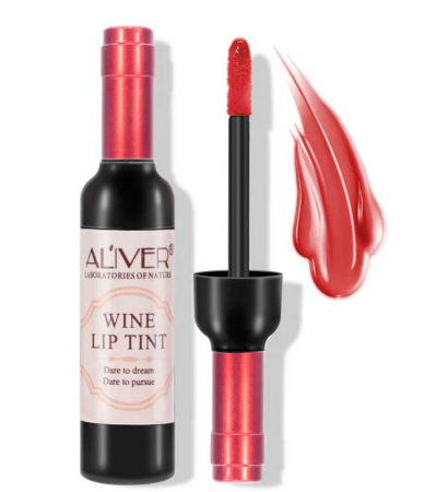 Set 6 Rujuri Premium Mate Rezistente la Transfer, Aliver Wine Lip Tint Waterproof, 7 g X 6 buc2