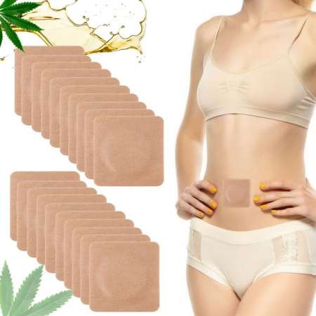 Set Detoxifiere și Slăbit cu Ulei de Ricin 100% Pur și 20 Plasturi pentru Buric cu Absorbție Eficientă4