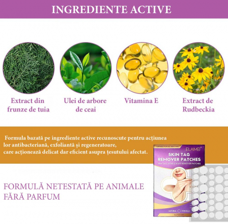 Set Plasturi pentru Îndepărtarea Negilor și Coșurilor, 144 bucăți, Elaimei1