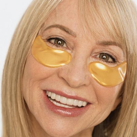 Set 2 Plasturi Tratament Anti-Rid pentru ochi cu Colagen, impotriva Ridurilor, Cearcanelor si a pungilor de sub ochi, Crystal Eye Mask, 2 x 3 g3