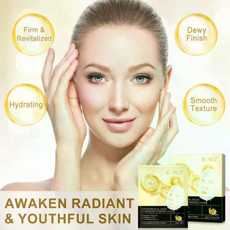 Set Tratament Premium 4 Masti, Formula Avansata cu Secretie Filtrata de Melc si Colagen5