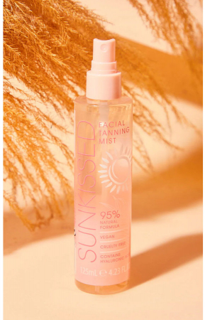 Spray Autobronzant Profesional pentru ten SUNKISSED cu Acid Hialuronic, 95% Ingrediente Naturale, Medium-Dark, 125 ml1