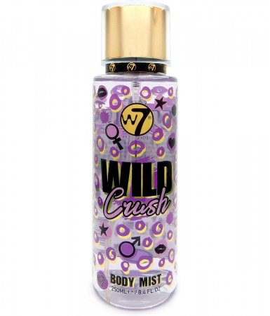 Spray pentru corp cu parfum fructat W7 Ladies Wild Crush Body Mist, 250 ml