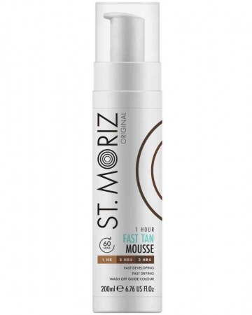 Spuma Autobronzanta Profesionala ST MORIZ cu Efect Rapid in 1 ora, 2 ore, 3 ore, 200 ml