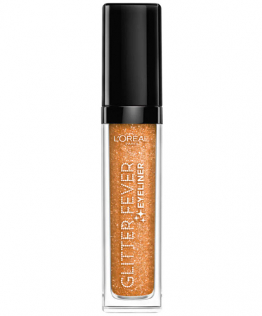 Tus de ochi cu sclipici L'Oreal Paris Glitter Fever Eyeliner, 06 Golden Fever, 6.5 ml0