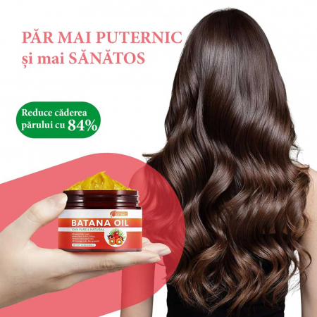 Ulei de Batana contra Caderii Parului, 100% Pur & Natural, stimuleaza Regenerarea Firelor de Par, NOVA KISS® 120 g4