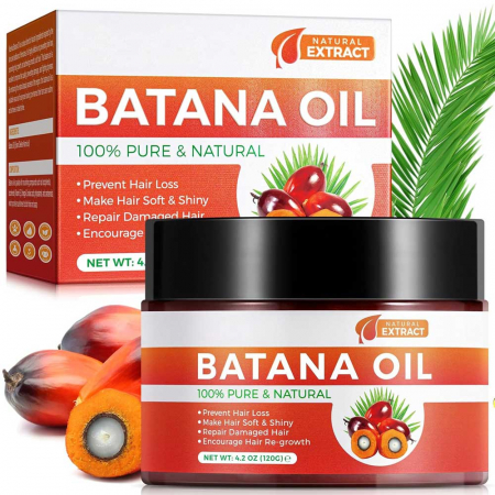 Ulei de Batana contra Caderii Parului, 100% Pur & Natural, stimuleaza Regenerarea Firelor de Par, NOVA KISS® 120 g2