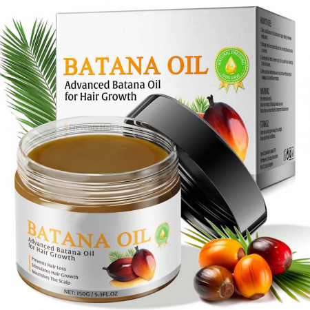 Ulei de Batana,100% Raw contra Caderii Parului, stimuleaza Cresterea Parului, NOVA KISS® 150 g2