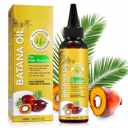 Ulei de Batana 100% Raw & Natural pentru Cresterea Parului, recolta Honduras, NOVA KISS®, 120 ml1