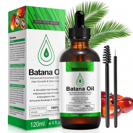Ulei de Batana Premium, 100% Pur pentru Cresterea Parului si Ingrijirea Pielii, NOVA KISS® 120 ml0