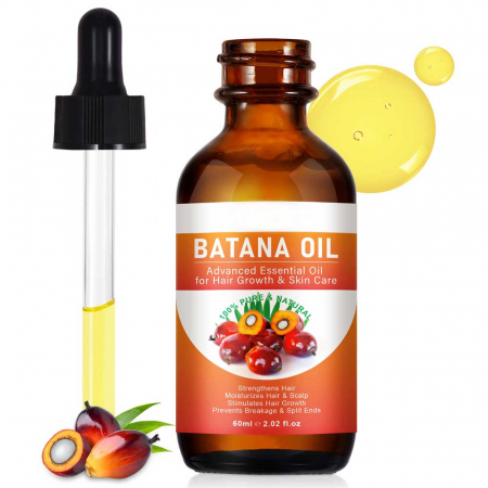 Ulei de Batana, 100% Pur & Natural, Premium, pentru Cresterea Parului si Ingrijirea Pielii, NOVA KISS® 60 ml1