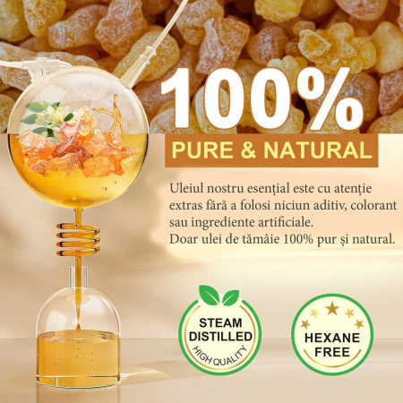 Ulei Esential de Tamaie, 100% Pur & Natural, Premium, Fara Hexan, NOVA KISS®, 60 ml1