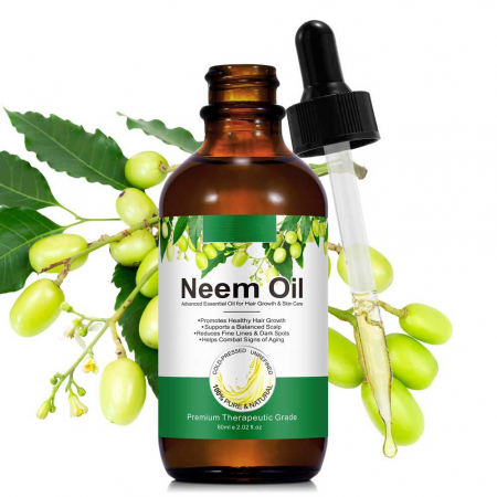 Ulei Premium de Neem, 100% Natural & Pur pentru Cresterea Parului si Ingrijirea Pielii, 60 ml3