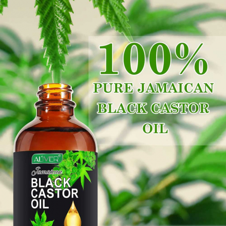 Ulei premium de Ricin 100% Natural pentru cresterea parului, genelor, sprancenelor si unghiilor, Aliver 120 ml2