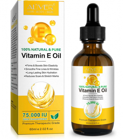 Ulei Vitamina E, 100% Natural & Pur, Ultra Concentrat, Premium, 60 ml1