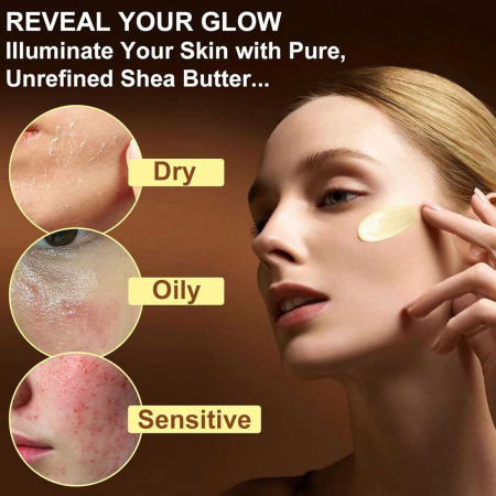 Unt de Shea Premium 100% Pur & Natural, Raw si Nerafinat pentru Fata, Corp sau Par, 120 g6