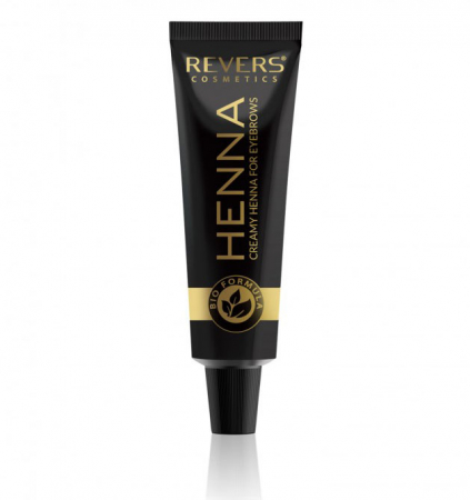 Vopsea Profesionala Crema pentru Sprancene Revers HENNA PROcolors BIO Formula cu Ulei de Argan si de Ricin, 2.0 Light Brown, Maro Deschis1