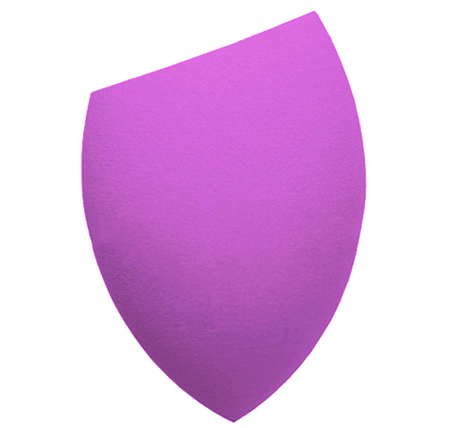 Burete Profesional Lacrima pentru Machiaj, Perfect Blending Cut Teardrop, Lila