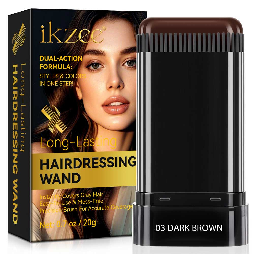 Corector pentru Par, Fire Albe si Radacini, Acoperire Instant si Rezistenta la Transfer, 20 g 03 Dark Brown