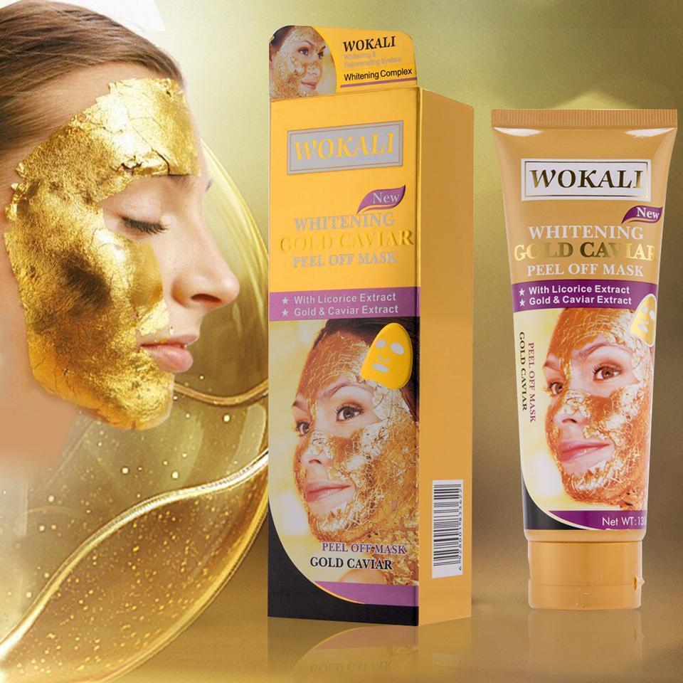 masca de fata cu aur 24k)