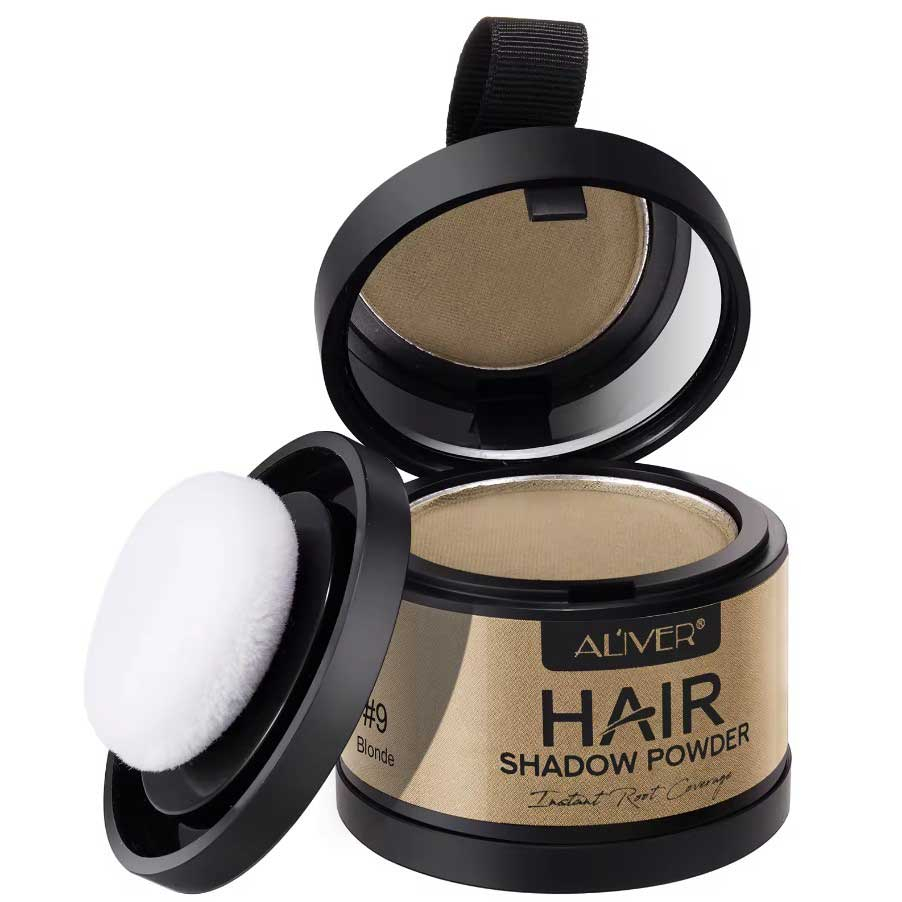 Pudra Coloranta pentru Par, Acoperire Instanta, Aliver, 4 g,  9 Blonde (Blond) #9 Blonde (Blond)