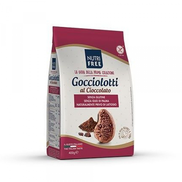 Biscuiti Gocciolotti fara gluten cu bucati de ciocolata 400Gr [1]
