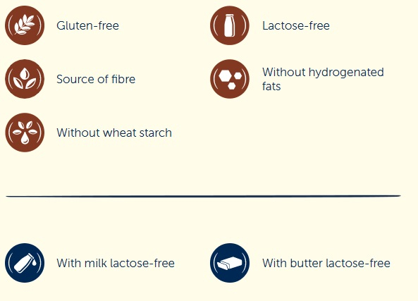 NUTRIFREE Biscuiti BuoniVeri din faina integrala, fara gluten 250 g [3]