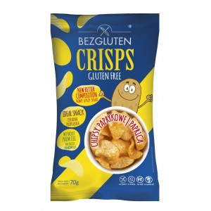 Snacks fara gluten - Chipsuri cu gust de boia, fara gluten - 70g