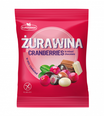 Ciocolata - Merisoare in mix de ciocolata 70g