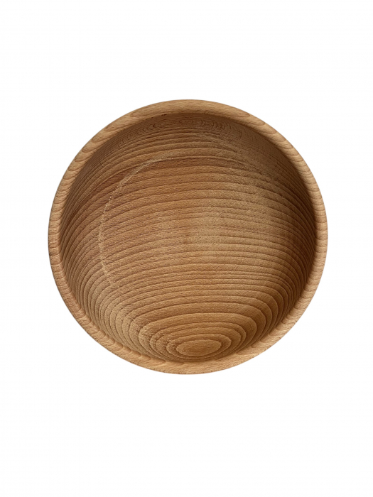 Bol din Lemn de Fag- 20 cm [3]