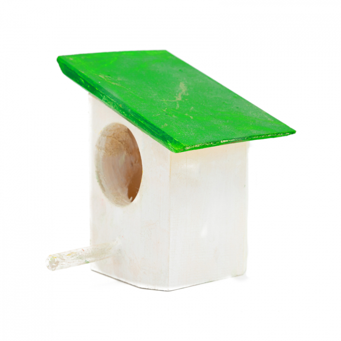 Casuță de Pasari, din Lemn, Pictată Manual 3 [2]