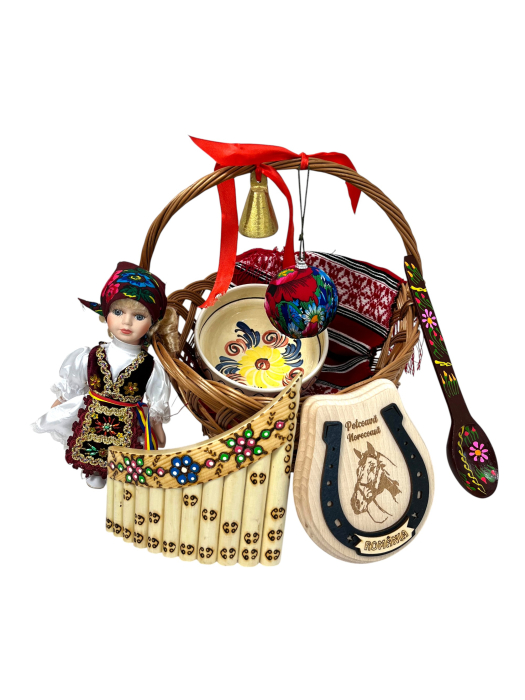 Coș cadou-2 cu produse lucrate manual – un dar autentic, plin de tradiție [2]