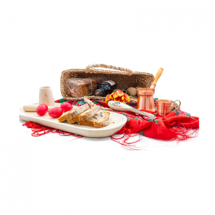 Cos Cadou de Paste "Tradiții Handmade și Delicii Pascale" 5 [2]