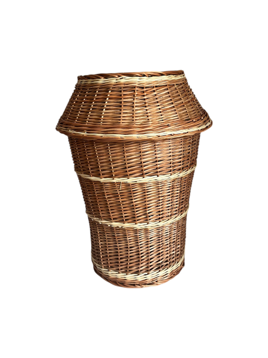 Coș înalt din răchită- Prezentare Marfa Market [2]