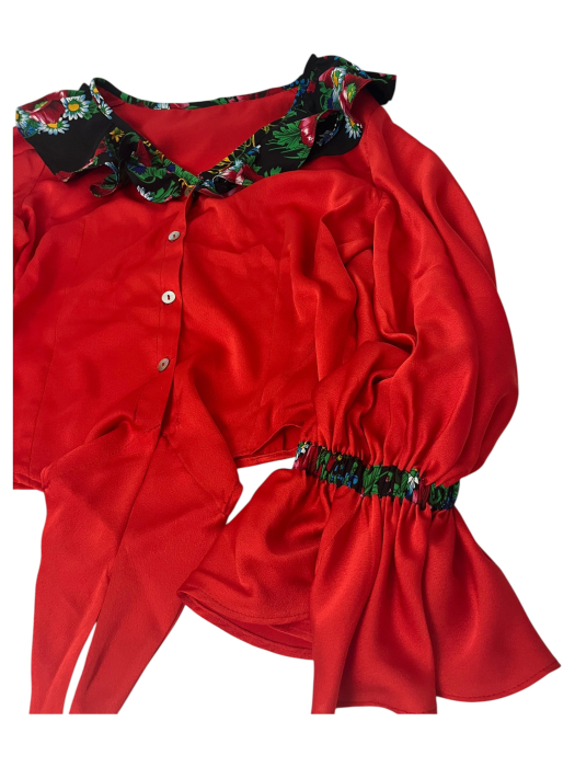 Costum tradițional damă cu bănuți și motive Romani [5]