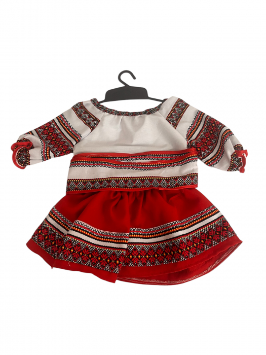 Costum Tradițional Românesc pentru Fetițe – Eleganță și Autenticitate [2]