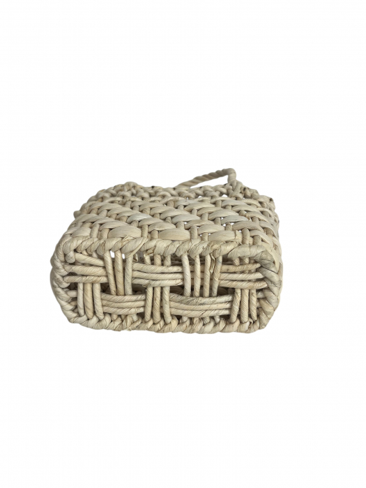 Gentuță împletită manual din pănușă – accesoriu rustic și elegant [3]