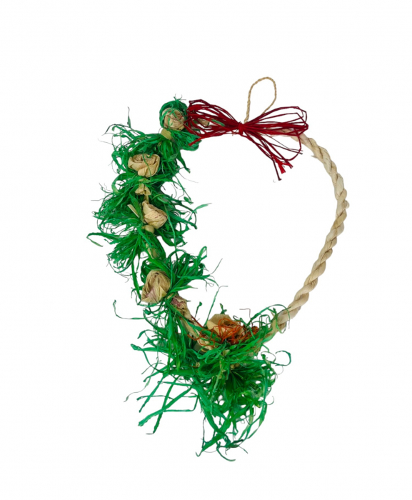 Inima Impletita Manual din Panusa- 30 CM [2]