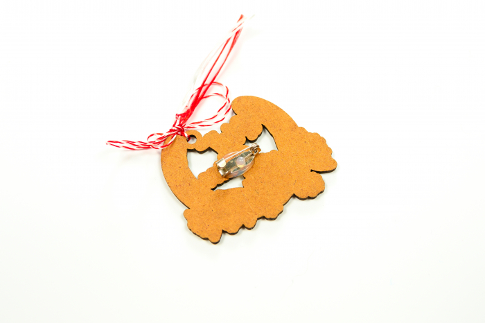 Martisor din lemn, pictat [4]