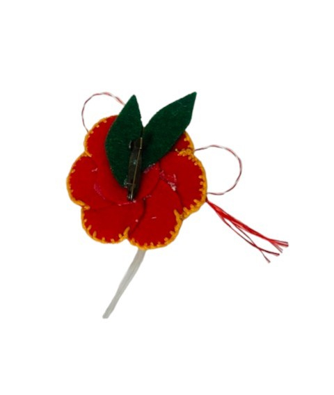 Martisor din Pasla tip Brosa, Floare [2]