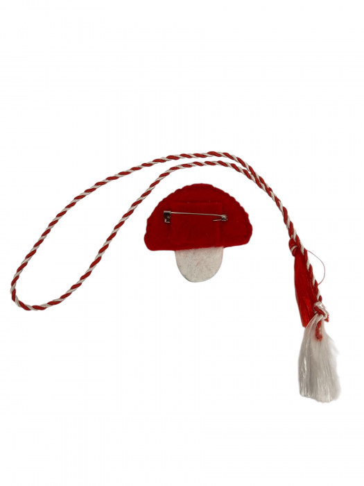Mărțișor Handmade din Pâslă – Ciupercuta [3]