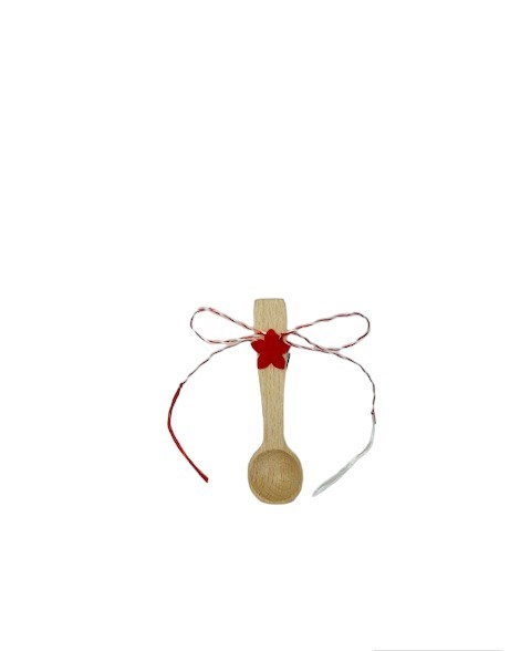 Martisor Lingura din Lemn, Brosa [2]