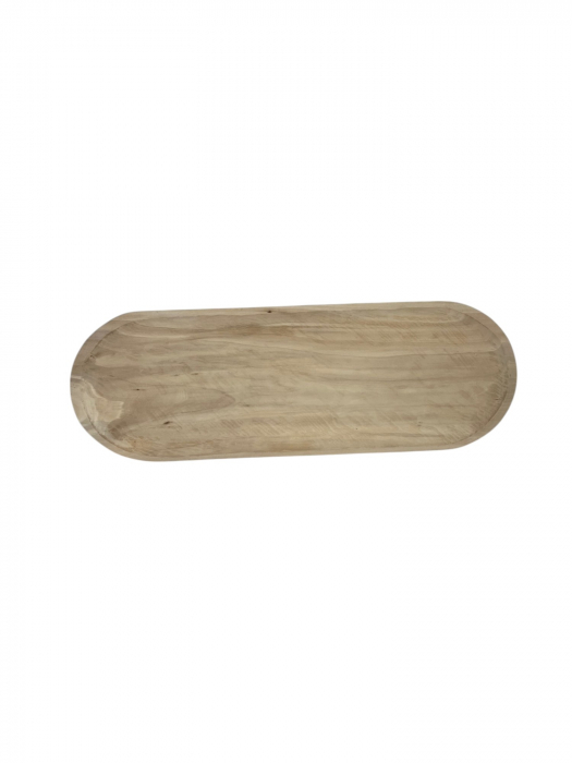 Platou Oval din Lemn 75 cm [2]