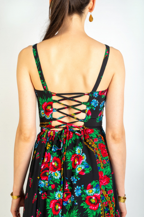 Rochie Lunga cu Banuti [8]
