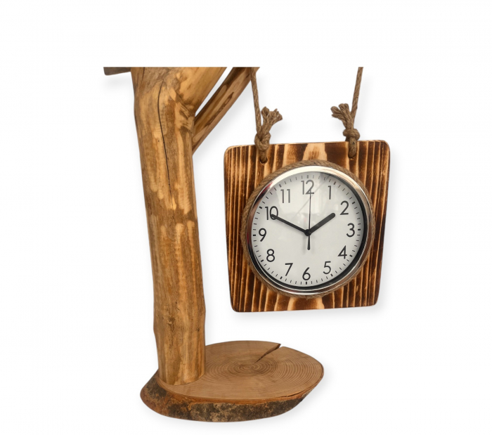 Suport de ceas din crengi de lemn - Design rustic și unic [4]