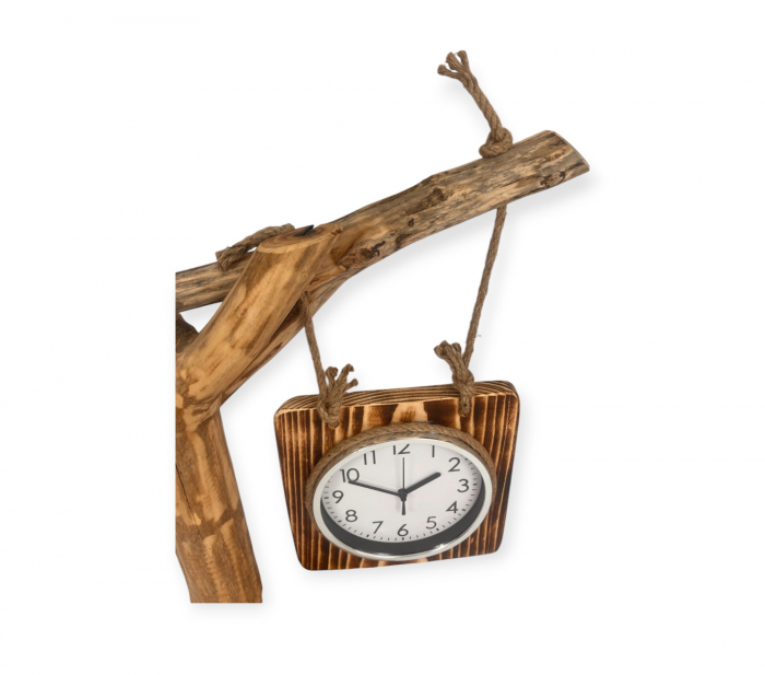 Suport de ceas din crengi de lemn - Design rustic și unic [2]