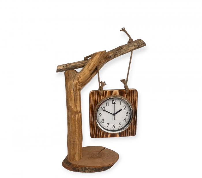 Suport de ceas din crengi de lemn - Design rustic și unic [3]