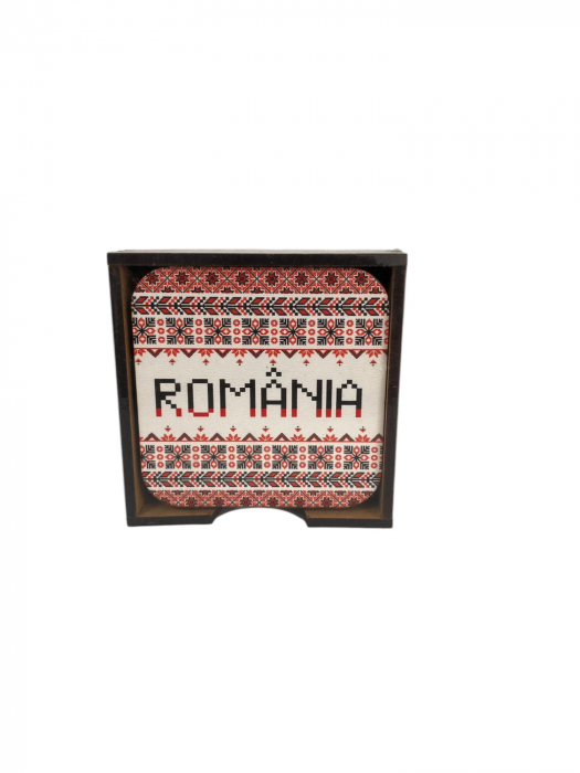 Suporturi din Lemn pentru Pahare- 6 Bucati [2]