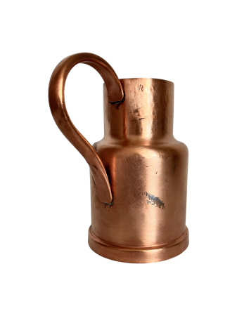 Cana din cupru Artizanal-pentru apă și cafea, lucrată manual [2]