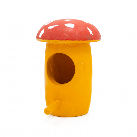 PRODUSE DIN LEMN - Casuță de Pasari, din Lemn, Pictată Manual